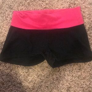 Yoga/dance shorts.